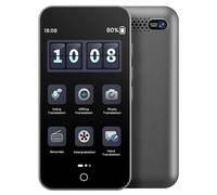 Traducteur IA vocal photo 142 langues Fonction hors ligne écran 4.0" Noir