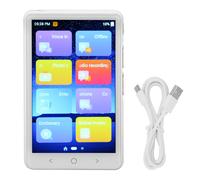 Traducteur intelligent 4 pouces écran IPS hors ligne WiFi Mode MP3 2 voies 135 langues traduction de photos vocales pour l'apprentissage des voyages blanc