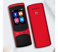 Traducteur intelligent de numérisation de photos vocales instantanées avec écran tactile de 2,4 pouces Prise en charge Wifi Traduction multilingue portable hors ligne (Couleur: Rouge) décoration Warm