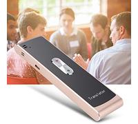 Traducteur Intelligent Portable T8S pour la Traduction de Discours/Texte de Voyage Traducteur D'interprétation Multilingue Bidirectionnel en Temps Réel pour Le Traducteur Professionnel (Métal)