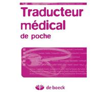 Traducteur médical de poche 2009 - Collectif - De Boeck Supérieur - broché - Dictionnaire et encyclopédie