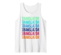 Traducteur Style Vintage Débardeur