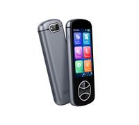 Traducteur instantané IA compact 107 langues avec photo hors ligne Gris