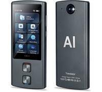 Traducteur vocal instantané 138 langues, écran tactile HD, WiFi/Offline, caméra OCR, IA ChatGPT