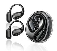Traducteur Vocal Instantané, Ecouteur Traducteur Instantané 156 Langues Bluetooth V5.4, Appareil 4 en 1 avec 60H autonomie - Casque sans fil pour Musique/Appels/Traduction/Sport (Noir)