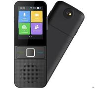 Garvee Traducteur vocal intelligent 137 langues - Traduction bidirectionnelle instantanée, photo et scanner d’image - WiFi & hors ligne - Accessoire calculatrice de bureau idéal pour voyage,