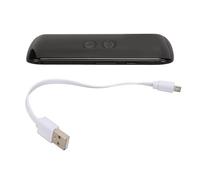 Traducteur Vocal Intelligent AI 144 Langues 2 Voies instantanées intégrées en 800mAh Dispositif de Traduction Portable de Batterie pour l'apprentissage du Travail de Voyage (Noir)