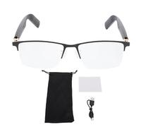Traduction AI Lunes intelligentes, Traduction Bluetooth Lunes intelligentes pour Hommes et Femmes Verres avec Haut-Parleur Plus de 100 Langues en Temps réel pour Voyager en Train