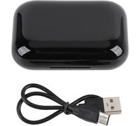 Traduction en temps réel écouteurs réduction du bruit sans fil Bluetooth traducteur écouteurs support multi-langue pour les affaires de voyage noir