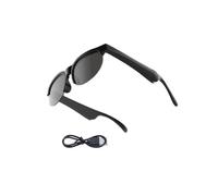Traductor Smart Lunes, 140 Langues Dispositif de Traduction 97% Précision, Lunettes de Soleil Smart Bluetooth Traductor, Open AI Traduction Glasses avec Micro pour Voyager