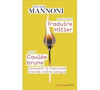 Traduire Hitler suivi de Coulée brune