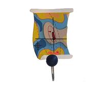 TRÄ PRESENT Patère porte-manteau enfant motif pirate carte au trésor