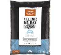 Traeger Grills Meat Church Blend Granulés de Bois 100% Naturel pour fumoirs et Grills à granulés, Barbecue, Cuisson, rôti, Sac de 8,2 kg