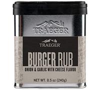 Traeger Grills SPC215 Râpe à hamburger au goût oignon, ail et fromage