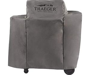 Traeger Pellet Grills BAC505 Ironwood 650 Housse de Barbecue Pleine Longueur Gris