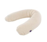 Träumeland Coussin d'allaitement, 180 cm, élastique et Ergonomique, Housse Amovible et Lavable, Rembourrage en polystyrène expansé Silencieux
