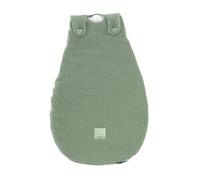 Träumeland Gigoteuse extérieure LIEBMICH mousseline de coton vert sauge TOG 2.5