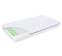 Träumeland t014732 Grille Matelas pour lit Pissenlit Blanc 70 x 140 cm