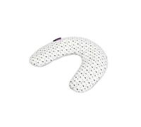 Träumeland T041002 Coussin de positionnement latéral pour bébé Garnissage billes d'EPS Housse amovible 100% coton Motif 2 Gris