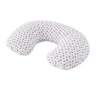 Träumeland T042101 Touch Housse de rechange pour coussin d'allaitement et de grossesse Blanc/étoiles grises Multicolore