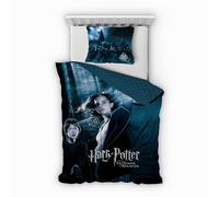 Träumschön Harry Potter Parure de lit pour enfant 135 x 200 cm et 80 x 80 cm - Le captif d'Askaban - Parure de lit pour enfant en 100 % coton