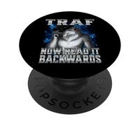TRAF Now Read It Backwards PopSockets PopGrip Adhésif