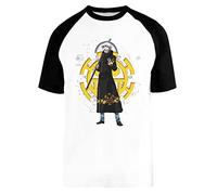 Trafalgar Loi Blanc Unisex Baseball T-Shirt Manches Courtes Taille XXL Mens Womens Size XXL
