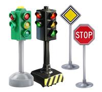 Traffic Light - Toy Traffic Lights, TrafficS Lights for Kids, Led TrafficS Light Signs with LightT and Sounds, Stop t Model Safety Trafic Indicator, Educational Birthday Playset Toy for Kids Boy