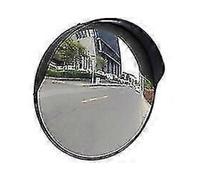 Traffic Mirror 30Cm, Professional, Weatherproof, Heavy Duty, Indoor & Outdoor, Black