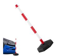 Traffic Warning Pile - 28.5x85cm Crossing Sign Traffic Pile Reflective Movable,Effortless Mobility Delineator Post Caution Cones, Safety Barriers Column for Roads, Construction Sites