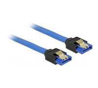 Tragant 84980 câble SATA 0,7 m SATA 7-pin Noir, Bleu - Câbles SATA (0,7 m, SATA III, SATA 7-pin, SATA 7-pin, Male connector / Male connector, Noir, Bleu)
