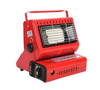 Tragbare Campingheizung - 9,84 Zoll Outdoor Heizer | Keramikplatte Mini Heizgerät - Effizienter, sicherer 1,3 kW Heizofen mit niedrigem Verbrauch 100G/H, ideal für Garten oder Notfallsituationen