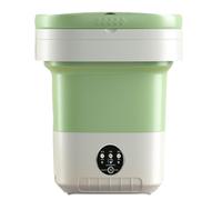 Tragbare -Waschmaschine - Intelligente Zusammenklappbare Mini-Wäschetonne | 3-Modi Wascher mit Ablaufkorb für Unterwäsche Socken und Babykleidung, Platzsparendes Design für Zuhause WG und Reise