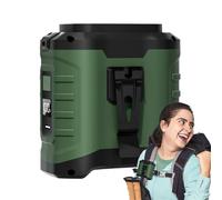Tragbarer Gürtelventilator | Tragbarer Nackenventilator Für Unterwegs - USB-Aufladbarer Kühlventilator Mit Starker Luftstrom Für Camping Wanderung Arbeiten Im Sommer