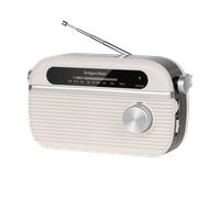Tragbares Analogradio mit 5V- oder Batteriebetrieb Kruger&Matz Bluetooth