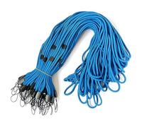 trage.band® cordon tour de cou long réglable, 50 pcs bleu