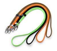 trage.band® cordon tour de cou réglable avec mousqueton, 4 couleurs contrastées