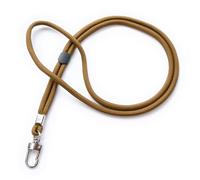 trage.band® cordon tour de cou réglable avec mousqueton, kaki