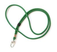 trage.band® cordon tour de cou réglable avec mousqueton, noir-vert