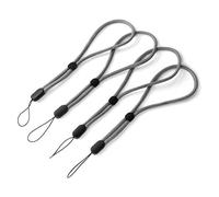 trage.band® dragonne courte réglable pour poignet, 4 pcs gris