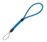 trage.band® dragonne courte réglable pour poignet, bleu