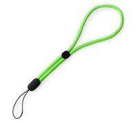 trage.band® dragonne courte réglable pour poignet, vert néon