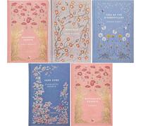 Tragic Love & Defiance Collection: Wuthering Heights, Dracula, Tess of the d'Urbervilles & Jane Eyre (4 Books, Hardcover) with Wuthering Heights Journal in Cranford Edition