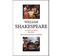 Tragicomédies Et Poésies Coffret En 2 Volumes : Troïlus Et Cresside - Edition Bilingue Français-Anglais