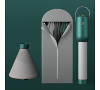 TRAGLO Portable Clothes Dryer, Drying Machine, Compact Dryer Machine, Dryer Low Noise and High Safety, Waterproof Cloth Cover, Drying Rack for Underwear, Baby Clothes Green