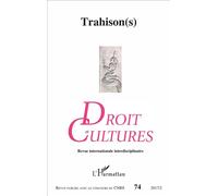 Trahison(s) Année 2017 - Collectif - L'harmattan - broché - Revue