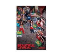 TRAHN KATSEYE Affiche d'art sur toile représentant la musique coréenne (17) - Décoration murale pour salon, chambre à coucher - 20 x 30 cm