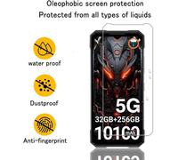 Trahoo-2 Pièces Verre Trempé D'écran Protecteur Pour Doogee S200 / Doogee S200 X/Doogee S200 Plus 5g 6.72" 6.72" Dureté 9h Anti Rayures Hd Film De Protection D'écran