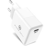 TRAHOO-20W USB-C Power Delivery 3.0 Chargeur Rapide Compatible avec iPhone 14, 13, 12 (Pro, Max, Plus, Mini), 11, SE 2020, adapté à la Recharge sans Fil,