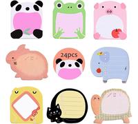 Trahoo-24 Post It Feuille Autocollante Design Pour Animaux Mini Jouets Anniversaires Cadeaux Enfants